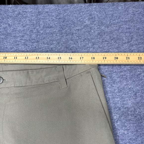 Lululemon Mens Commission Pants Classic Slim Fit Gray Chino Trousers Size 40 - Picture 6 of 9